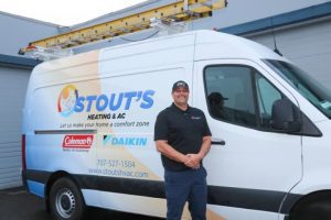 Stout's Heating & Air Conditioning in Santa Rosa.