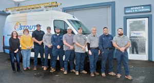 The Stout's Heating & Air Conditioning team in Santa Rosa, CA.