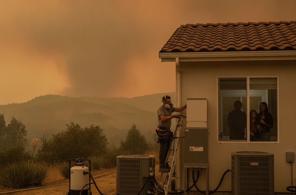 What Should Sebastopol Homeowners Know About Wildfire Smoke and Indoor Air Quality This Season?