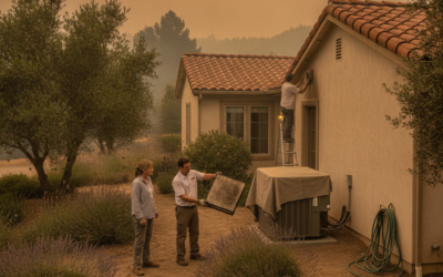 What Healdsburg and Sonoma County Homeowners Should Know About HVAC and Indoor Air Quality During Wildfire Season
