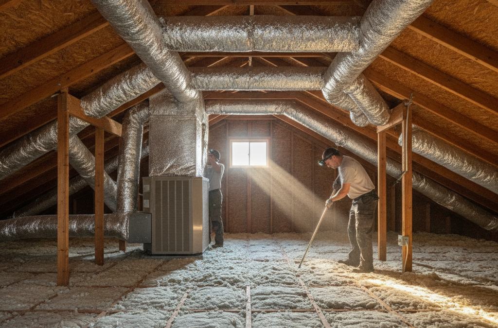 What Santa Rosa Homeowners Should Know About HVAC and Attic Heat — Why Your Upstairs Rooms Are Always Hotter