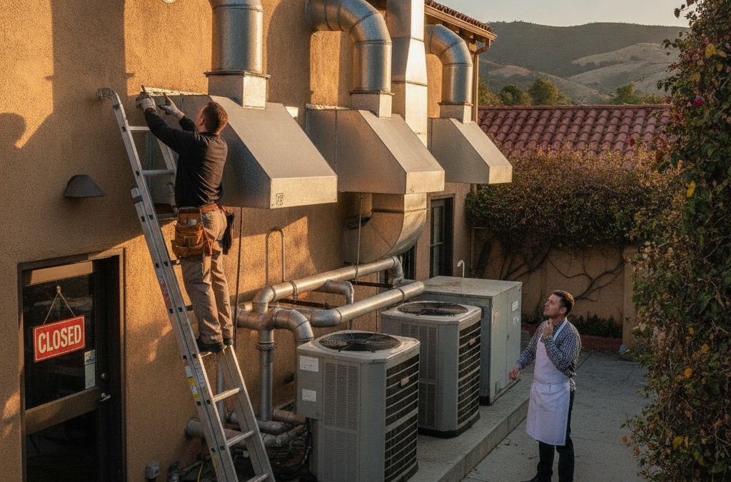 What Santa Rosa Restaurant and Hospitality Owners Should Know About Kitchen Exhaust and HVAC Code Compliance