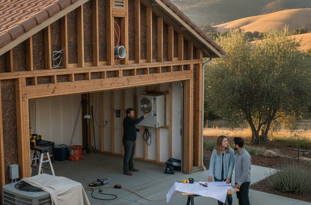 What Sonoma County Homeowners Should Know About Choosing the Right HVAC System for a New ADU or Garage Conversion