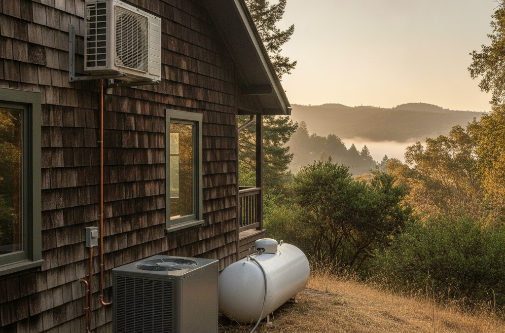 What Occidental and West Sonoma County Homeowners Should Know About Heating a Home With No Gas Line — Your Real Options Explained