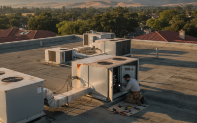 What Petaluma and Sonoma County Commercial Property Owners Should Know About Rooftop HVAC Units — Maintenance, Lifespan, and When Replacement Makes More Sense Than Another Repair