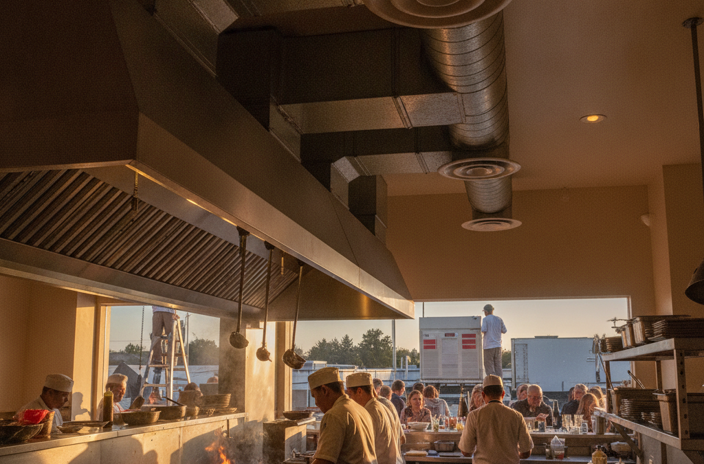 What Petaluma and South Sonoma County Restaurant Owners Should Know About Commercial Kitchen HVAC — Exhaust, Makeup Air, and Keeping Your Staff and Guests Comfortable
