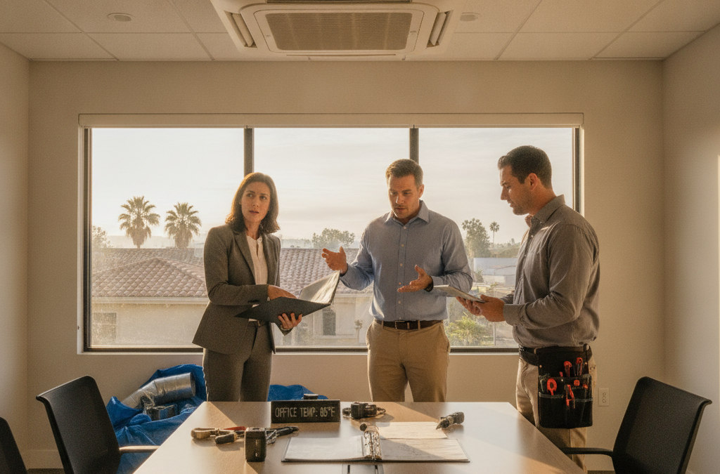 What Santa Rosa Office and Retail Tenants Should Know About HVAC When You Don’t Own the Building
