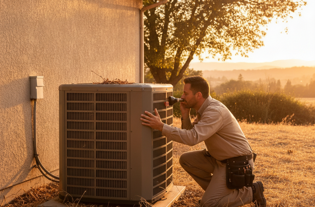 What Santa Rosa Homeowners Should Know About HVAC Noise — What’s Normal, What’s Not, and When to Call Someone