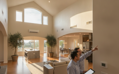What Santa Rosa Homeowners Should Know About Replacing an HVAC System When You Have Vaulted Ceilings or an Open Floor Plan