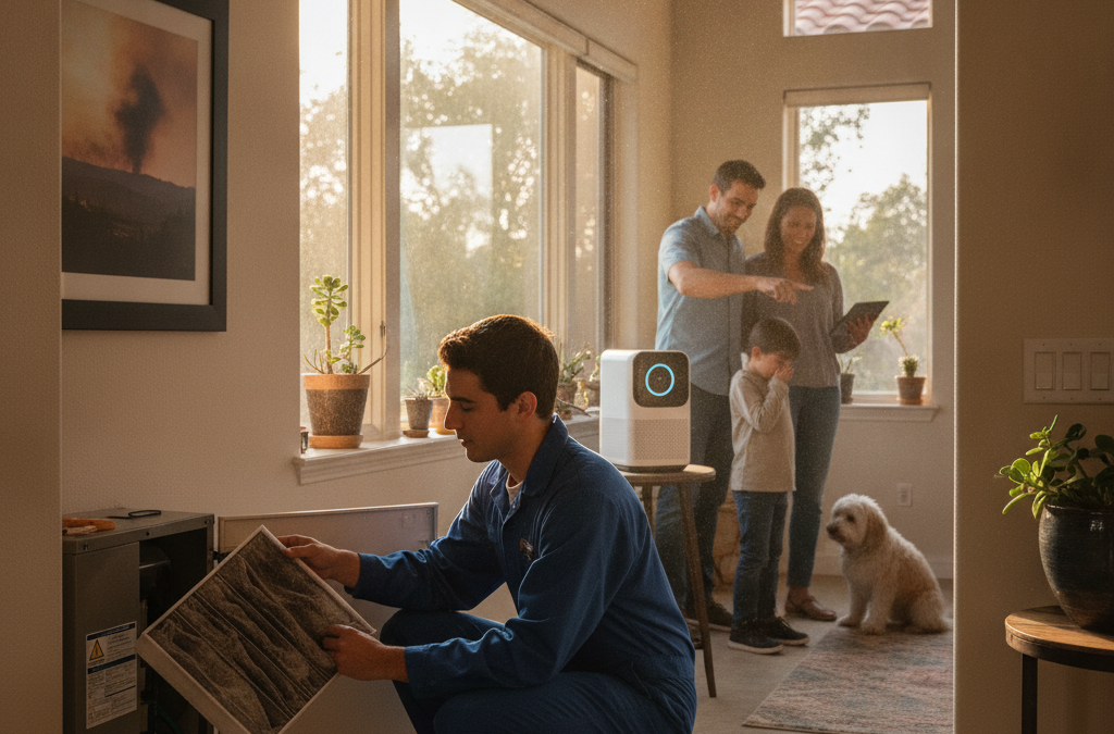 What Santa Rosa Homeowners Should Know About Indoor Air Quality Beyond Wildfire Smoke — Everyday Pollutants, Hidden Sources, and What Actually Improves the Air Inside Your Home