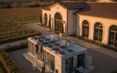 What Santa Rosa Winery and Hospitality Businesses Should Know About Commercial HVAC in Wine Country — Seasonal Swings, Guest Comfort, and Systems That Keep Up