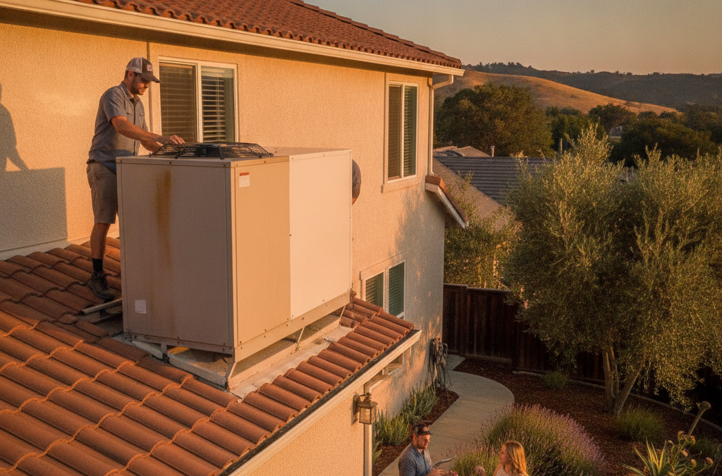What Ukiah and North Bay Homeowners Should Know About Replacing an Old Swamp Cooler — and Whether It’s Time to Make the Switch
