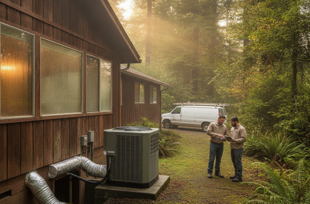 What Guerneville and the Russian River Valley Homeowners Should Know About Heating and Cooling in a Humid Climate — Why Standard HVAC Advice Doesn’t Always Apply Here