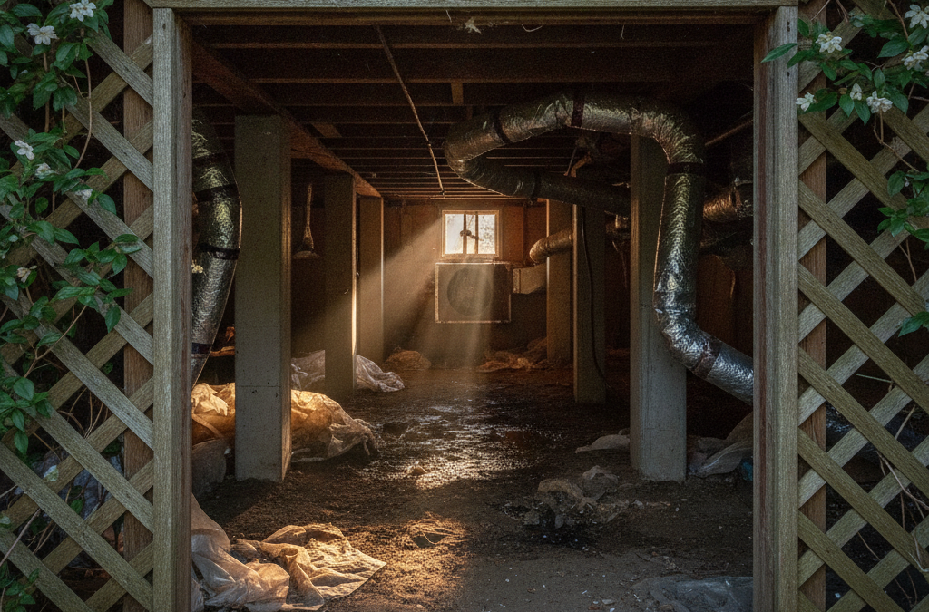 What Healdsburg and North Sonoma County Homeowners Should Know About HVAC and Crawl Space Ventilation — Why What’s Under Your House Affects the Air You Breathe