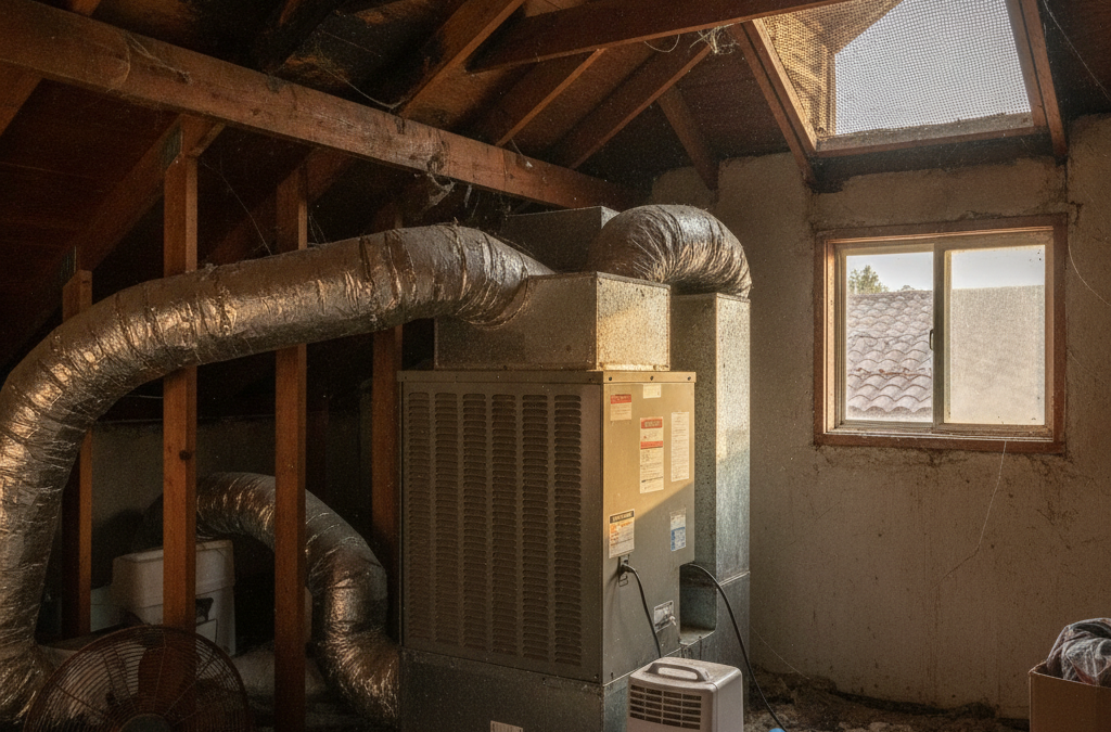 What Santa Rosa Homeowners Should Know About HVAC and Attic Ventilation — How a Poorly Ventilated Attic Is Quietly Destroying Your Comfort and Your System