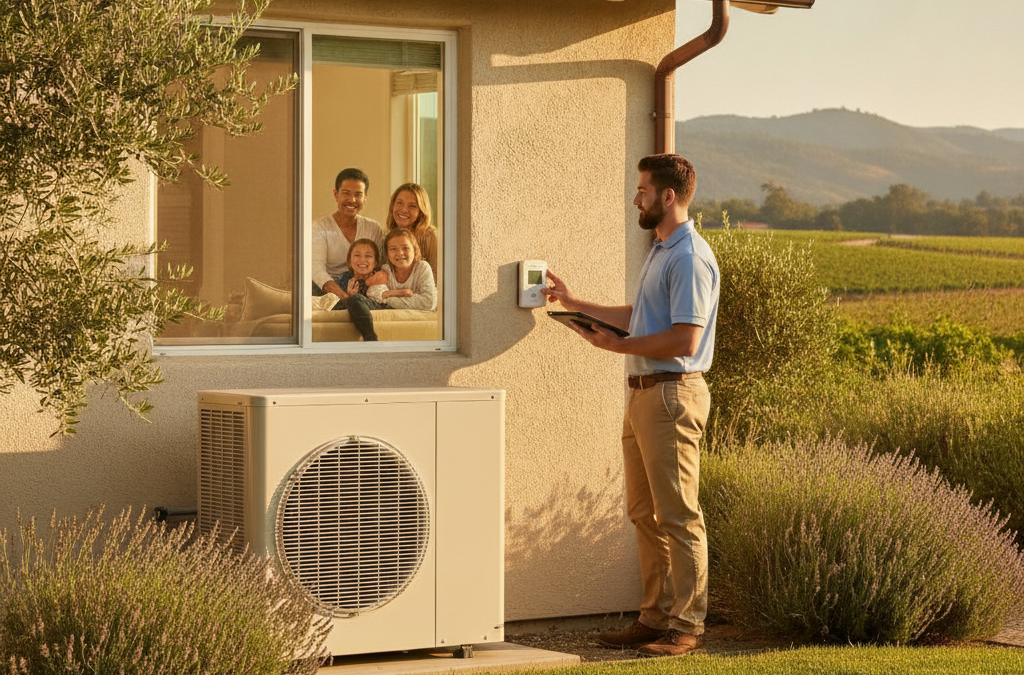 What Sonoma County Homeowners Should Know About HVAC and Vacation Rental Properties — Managing Comfort, Energy Costs, and System Reliability When You’re Not There